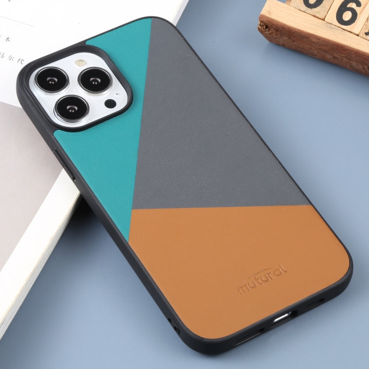 For iPhone 13 Pro Mutural La Pal Series Shockproof PC Phone Case