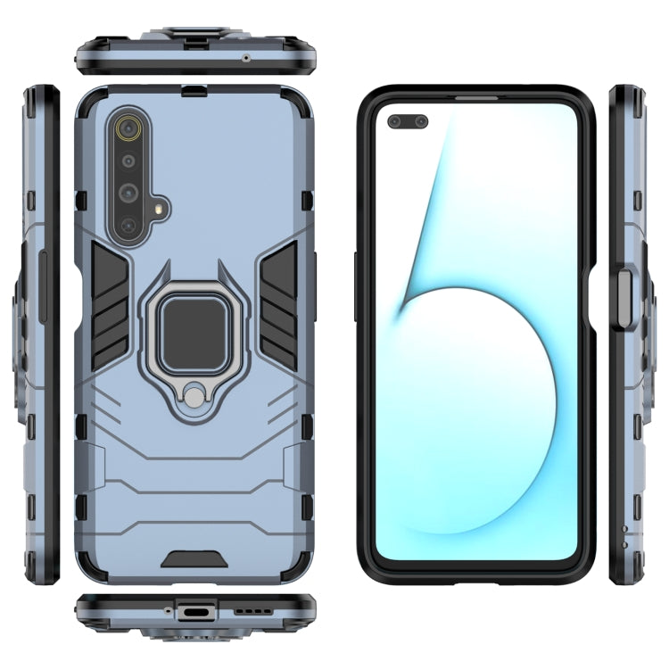 For OPPO Realme X50 5G Shockproof PC + TPU Protective Case with Magnetic Ring Holder