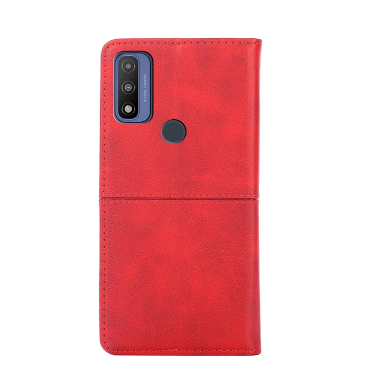 For Motorola G Pure Cow Texture Magnetic Horizontal Flip Leather Phone Case