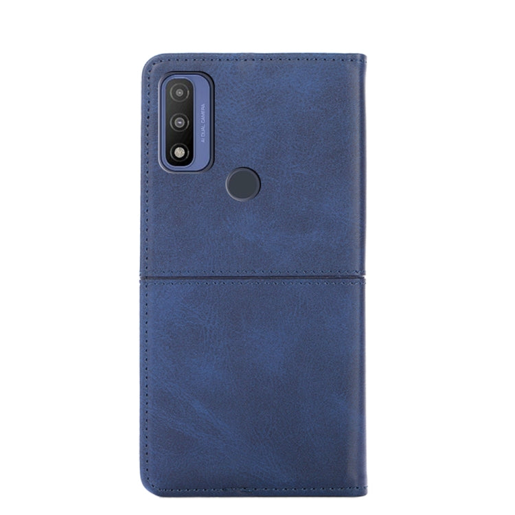 For Motorola G Pure Cow Texture Magnetic Horizontal Flip Leather Phone Case