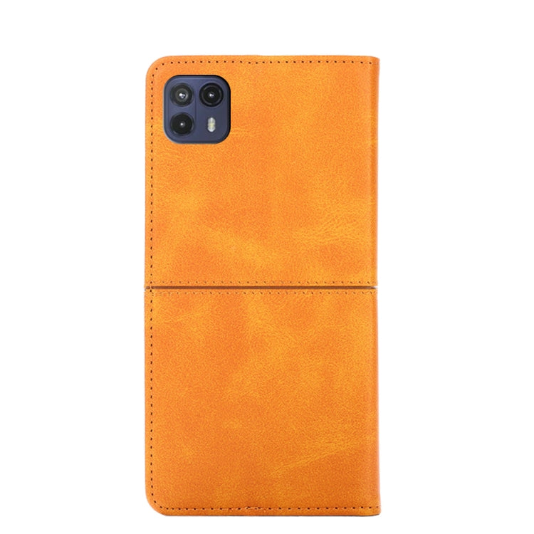 For Motorola Moto G50 5G Cow Texture Magnetic Horizontal Flip Leather Phone Case