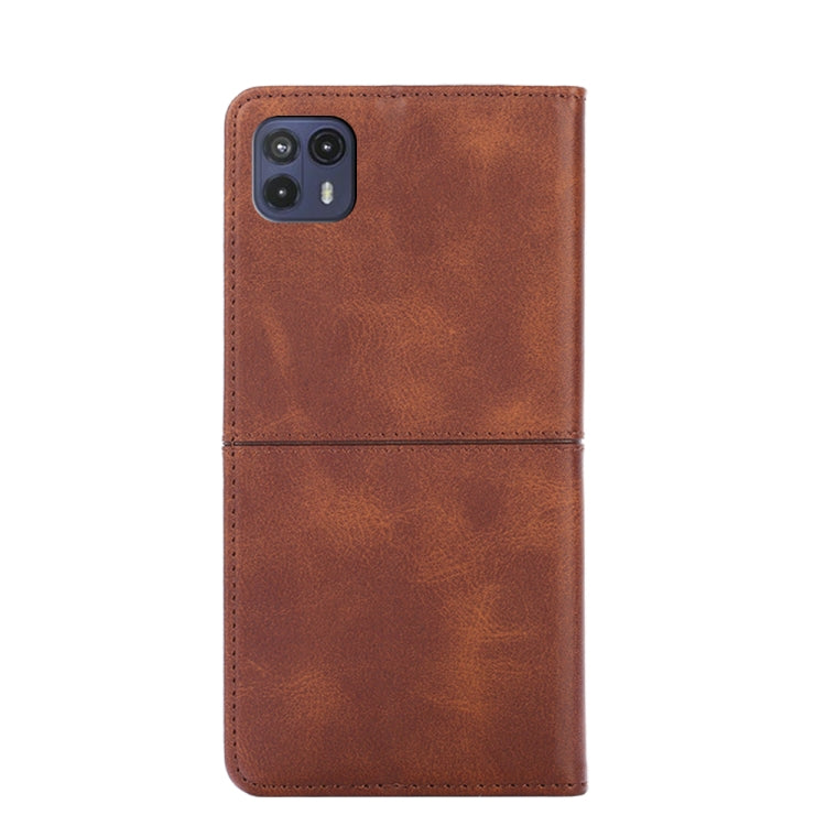 For Motorola Moto G50 5G Cow Texture Magnetic Horizontal Flip Leather Phone Case