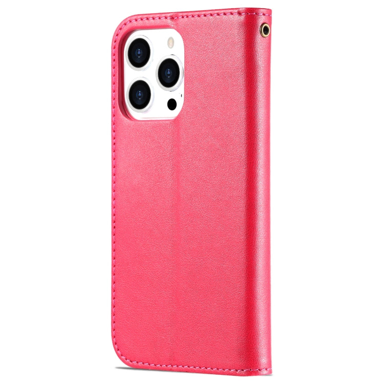 For iPhone 14 Pro AZNS Sheepskin Texture Horizontal Flip Leather Case