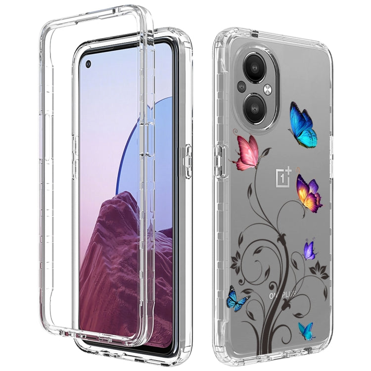 For OnePlus Nord N20 5G PC+TPU Transparent Painted Phone Case