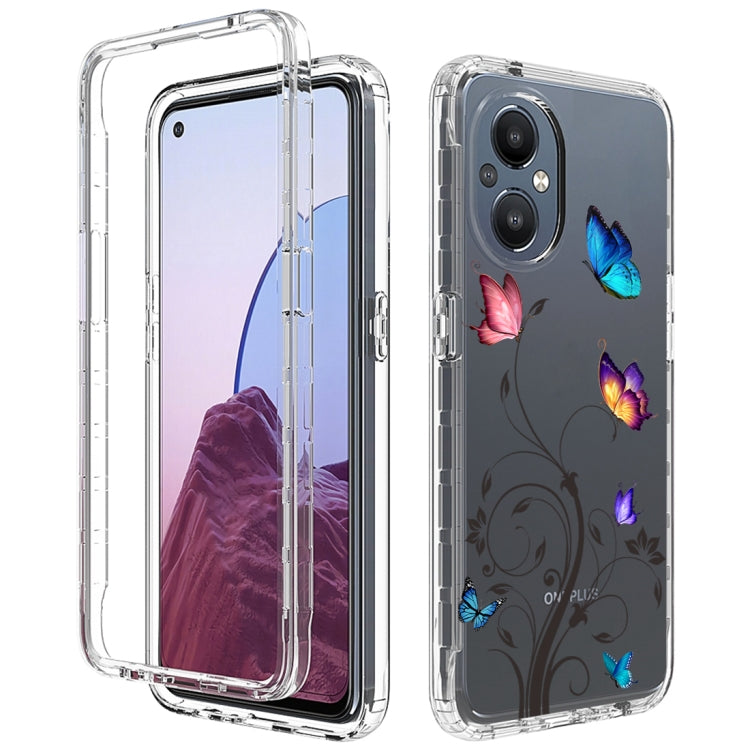 For OnePlus Nord N20 5G PC+TPU Transparent Painted Phone Case