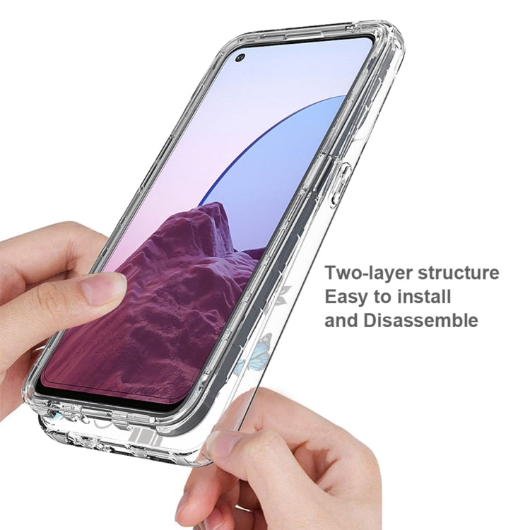For OnePlus Nord N20 5G PC+TPU Transparent Painted Phone Case