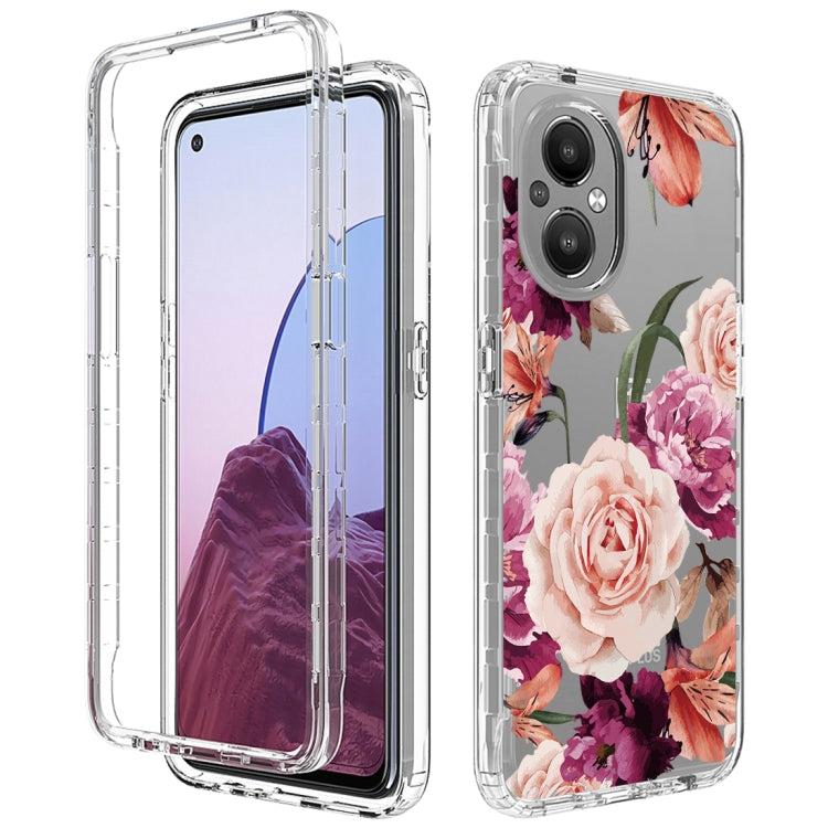 For OnePlus Nord N20 5G PC+TPU Transparent Painted Phone Case