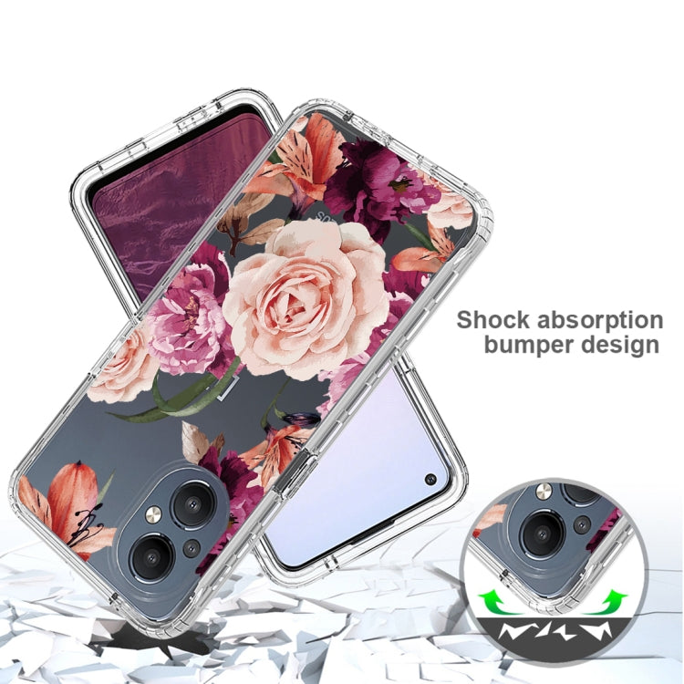 For OnePlus Nord N20 5G PC+TPU Transparent Painted Phone Case