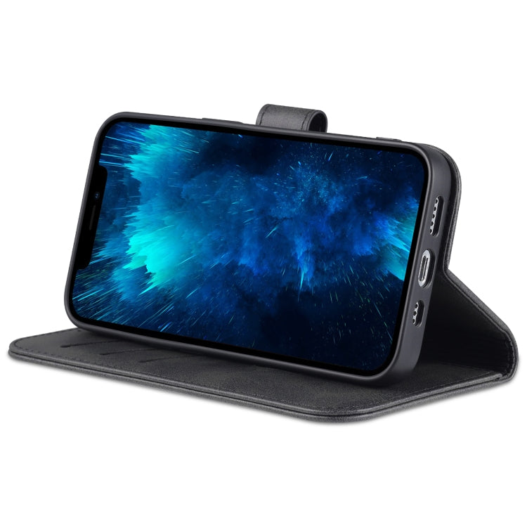 For iPhone 14 Pro AZNS Skin Feel Calf Texture Horizontal Flip Leather Case