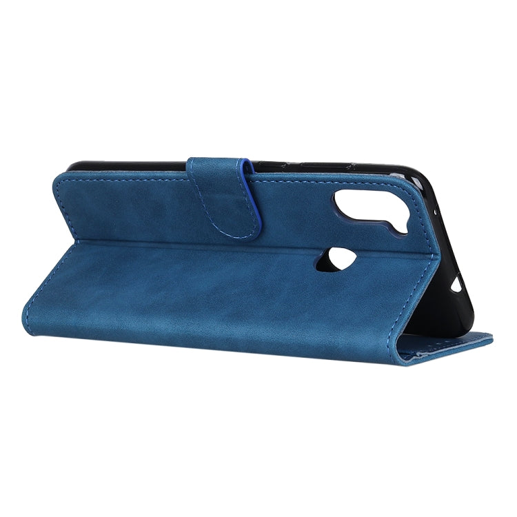 For Galaxy A11 Retro Texture PU + TPU Horizontal Flip Leather Case with Holder & Card Slots & Wallet