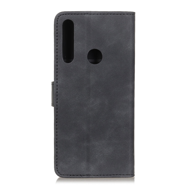 For Huawei P40 Lite E / Y7P Retro Texture PU + TPU Horizontal Flip Leather Case with Holder & Card Slots & Wallet