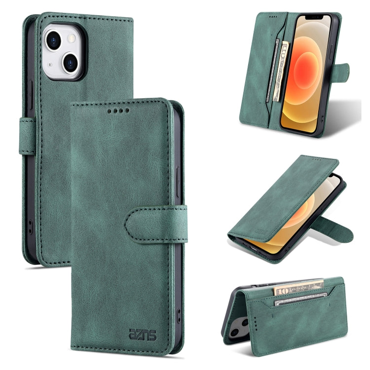 For iPhone 14 AZNS Dream Second Generation Skin Feel PU+TPU Horizontal Flip Leather Phone Case