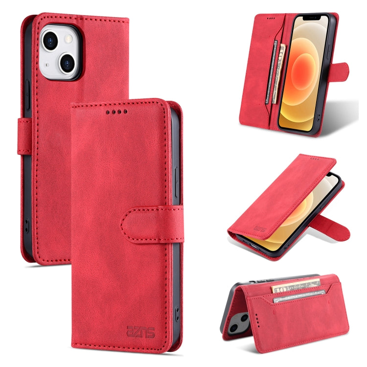 For iPhone 14 AZNS Dream Second Generation Skin Feel PU+TPU Horizontal Flip Leather Phone Case