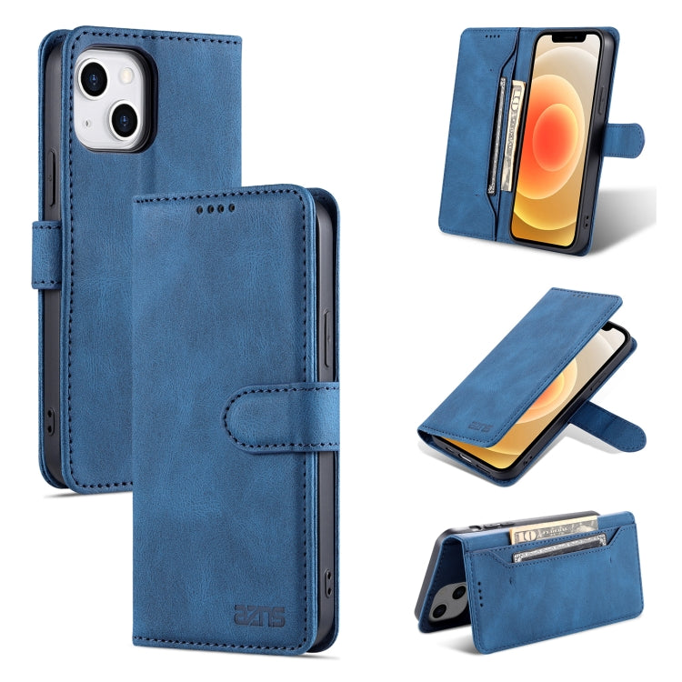 For iPhone 14 AZNS Dream Second Generation Skin Feel PU+TPU Horizontal Flip Leather Phone Case