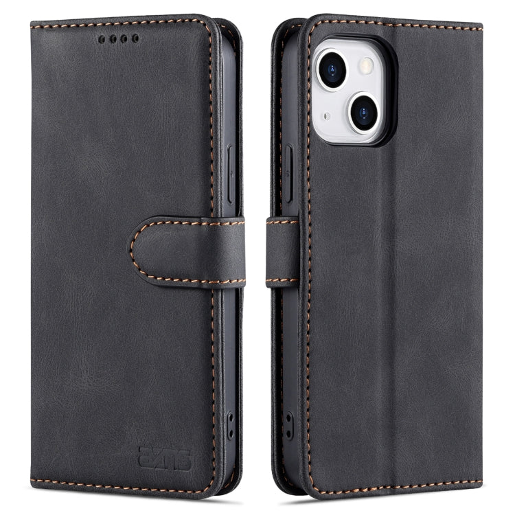 For iPhone 14 Plus AZNS Dream Second Generation Skin Feel PU+TPU Horizontal Flip Leather Phone Case