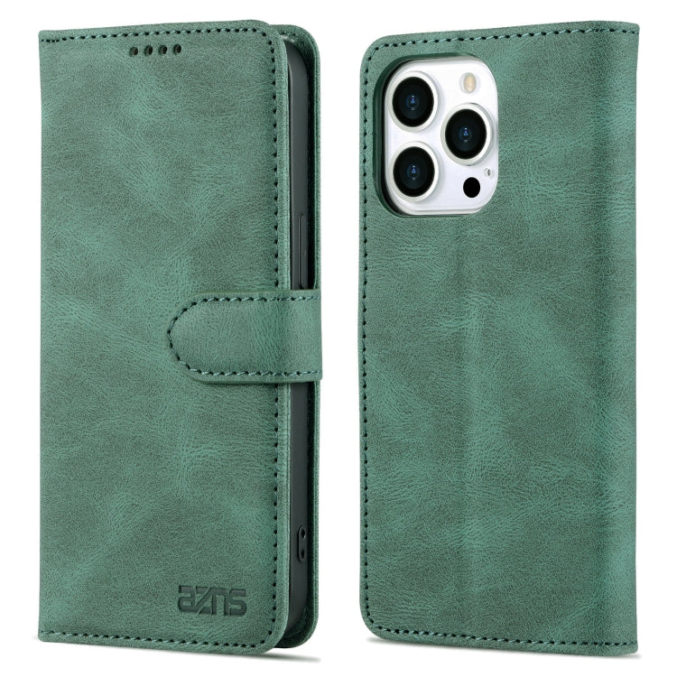 For iPhone 14 Pro AZNS Dream Second Generation Skin Feel PU+TPU Horizontal Flip Leather Phone Case