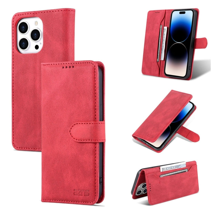 For iPhone 14 Pro AZNS Dream Second Generation Skin Feel PU+TPU Horizontal Flip Leather Phone Case