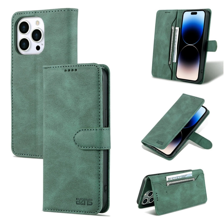 For iPhone 14 Pro Max AZNS Dream Second Generation Skin Feel PU+TPU Horizontal Flip Leather Phone Case