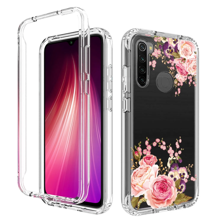 For Xiaomi Redmi Note 8 PC+TPU Transparent Painted Phone Case