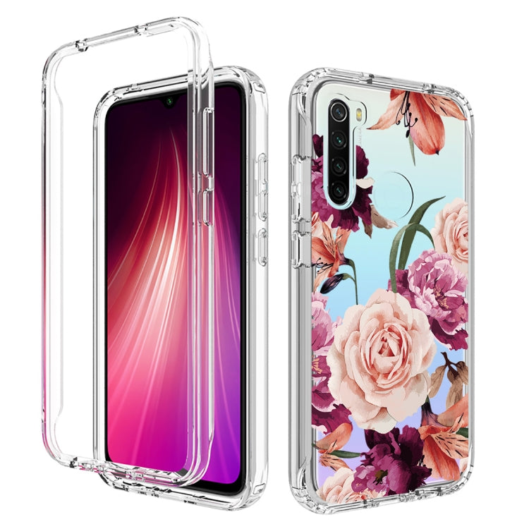 For Xiaomi Redmi Note 8 PC+TPU Transparent Painted Phone Case