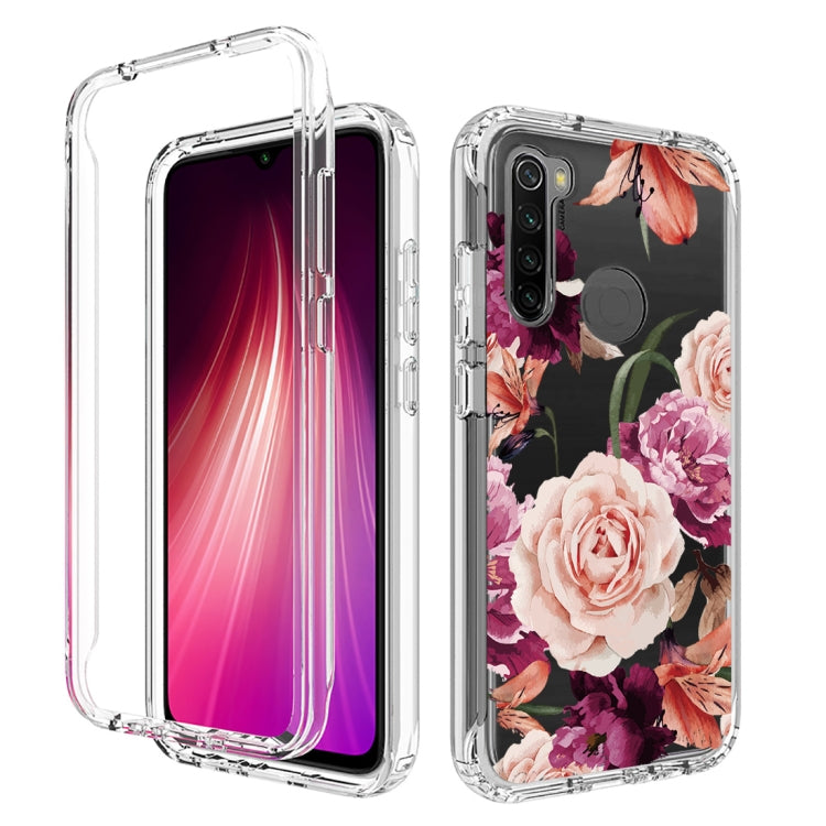 For Xiaomi Redmi Note 8 PC+TPU Transparent Painted Phone Case