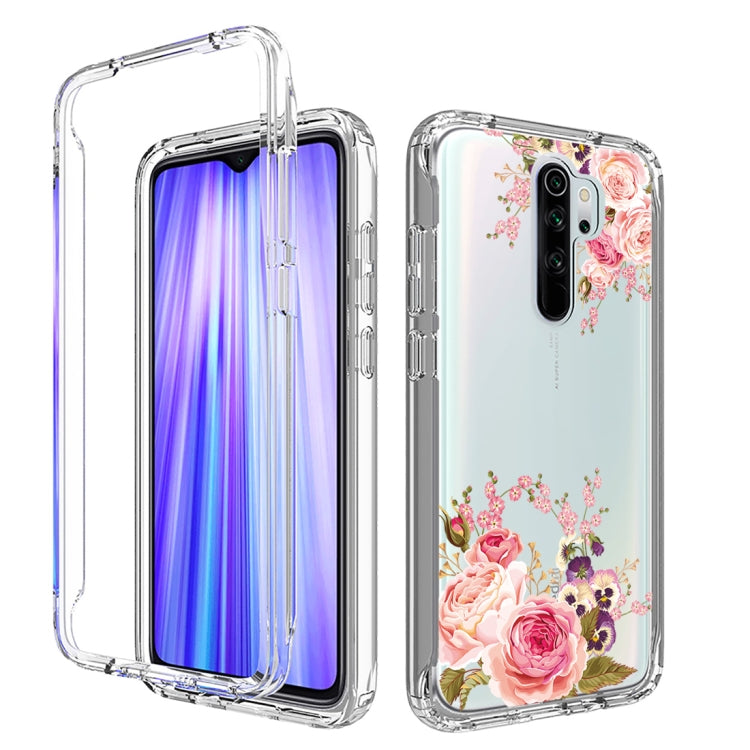 For Xiaomi Redmi Note 8 Pro PC+TPU Transparent Painted Phone Case