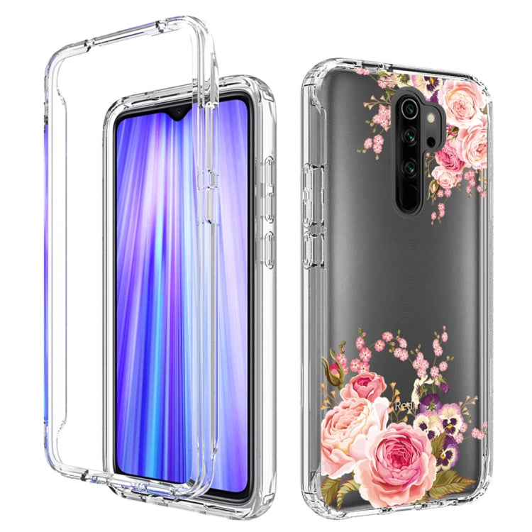 For Xiaomi Redmi Note 8 Pro PC+TPU Transparent Painted Phone Case