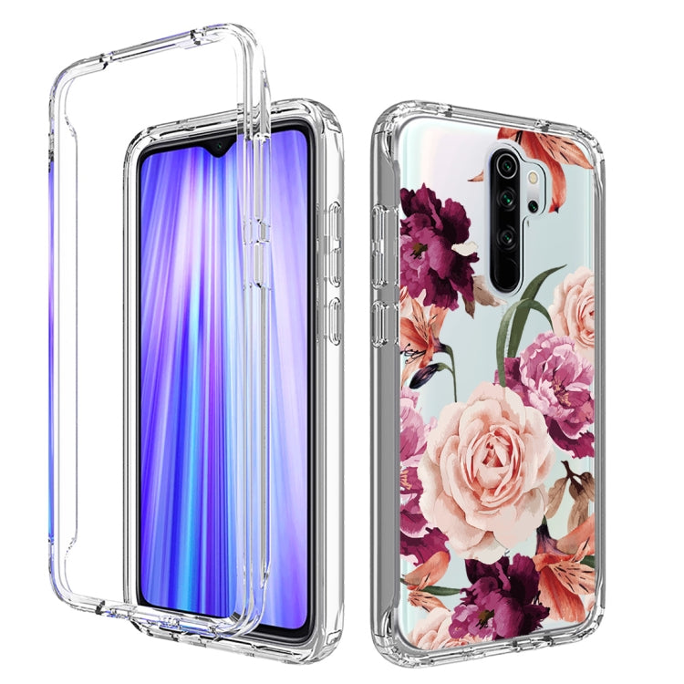 For Xiaomi Redmi Note 8 Pro PC+TPU Transparent Painted Phone Case