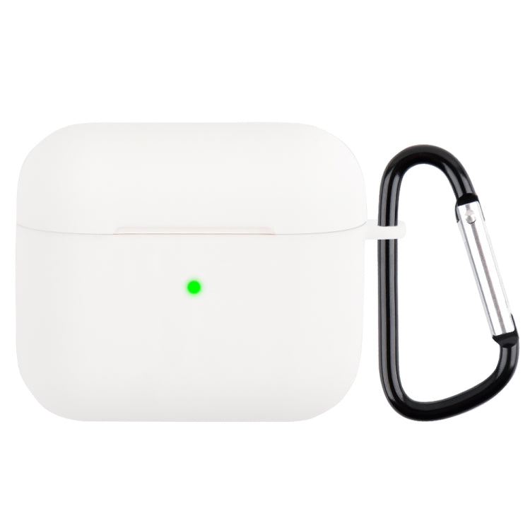 Wireless Earphone Silicone Protective Case with Carabiner For AirPods 3