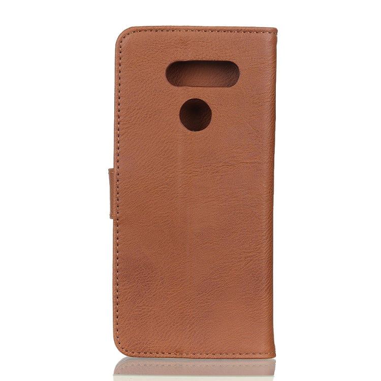 For LG K61 Cowhide Texture Horizontal Flip Leather Case with Holder & Card Slots & Wallet