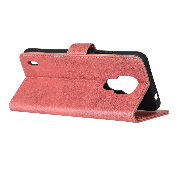 For Motorola E7 Cowhide Texture Horizontal Flip Leather Case with Holder & Card Slots & Wallet