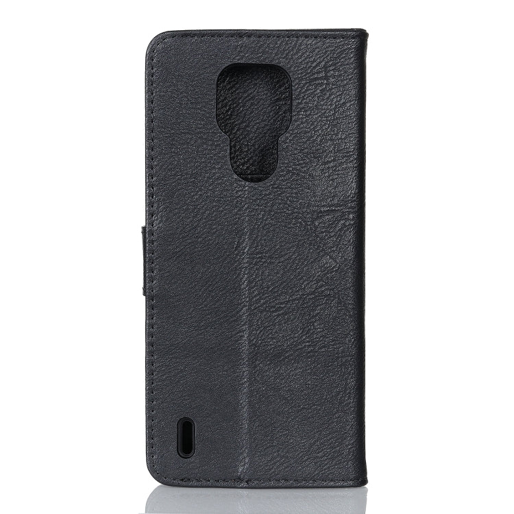 For Motorola E7 Cowhide Texture Horizontal Flip Leather Case with Holder & Card Slots & Wallet