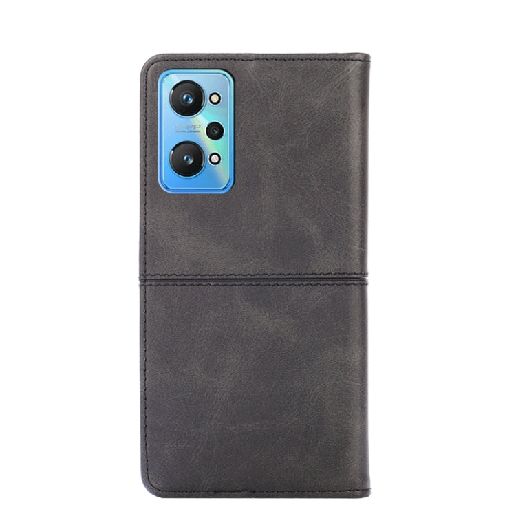 For OPPO Realme GT Neo2 5G Cow Texture Magnetic Horizontal Flip Leather Phone Case