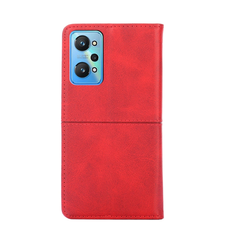 For OPPO Realme GT Neo2 5G Cow Texture Magnetic Horizontal Flip Leather Phone Case