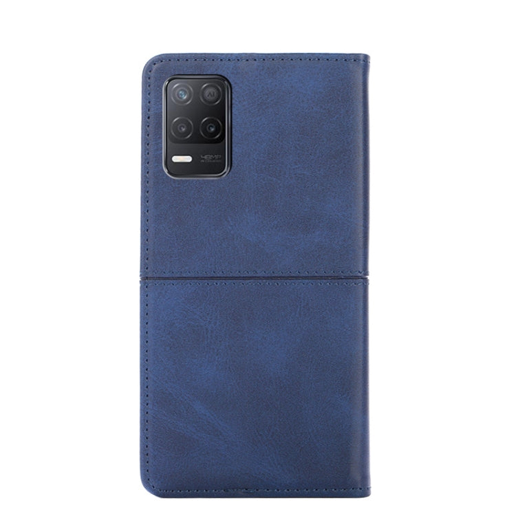 For OPPO Realme V13 5G Cow Texture Magnetic Horizontal Flip Leather Phone Case