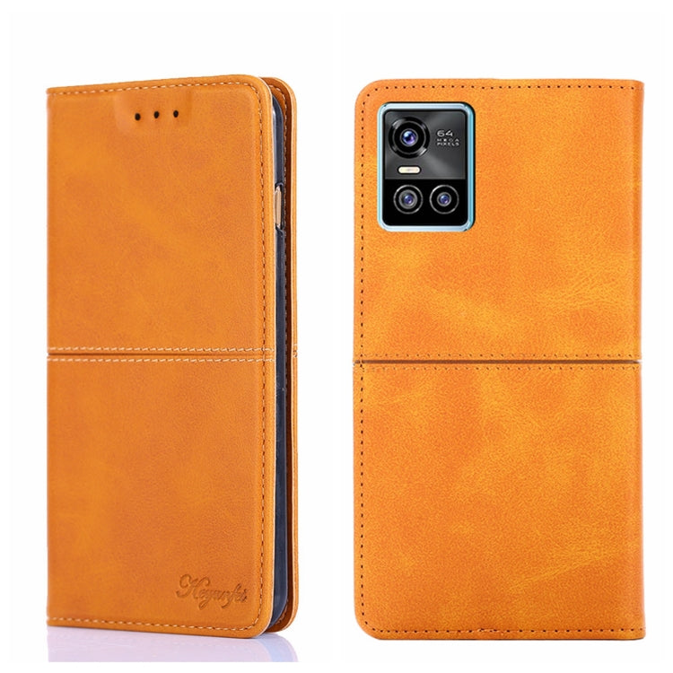 For vivo S10/S10 Pro Cow Texture Magnetic Horizontal Flip Leather Phone Case