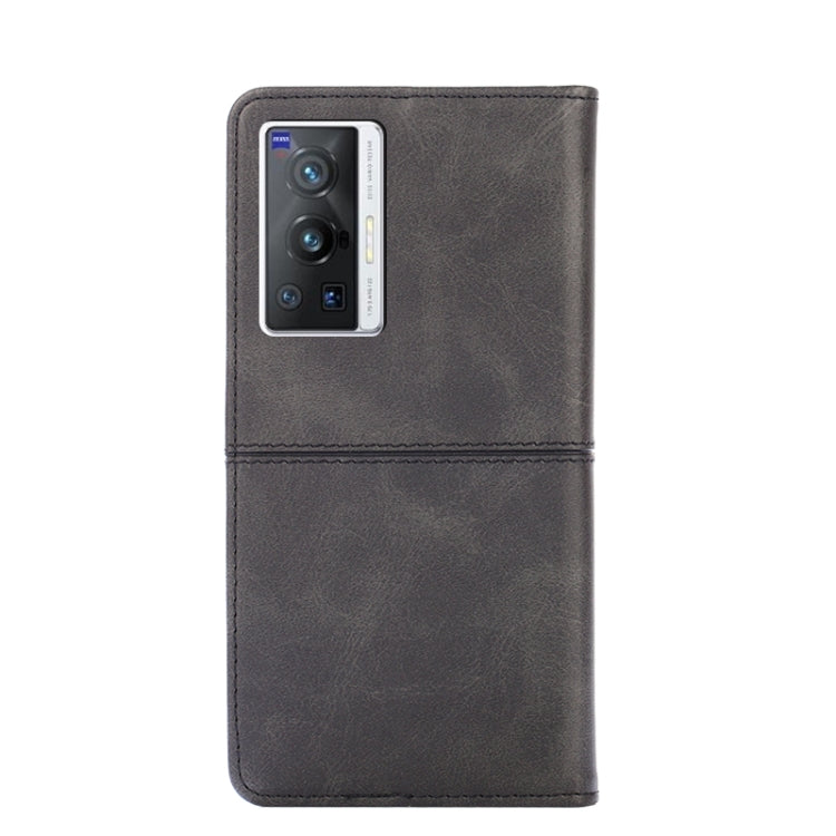 For vivo X70 Pro Cow Texture Magnetic Horizontal Flip Leather Phone Case