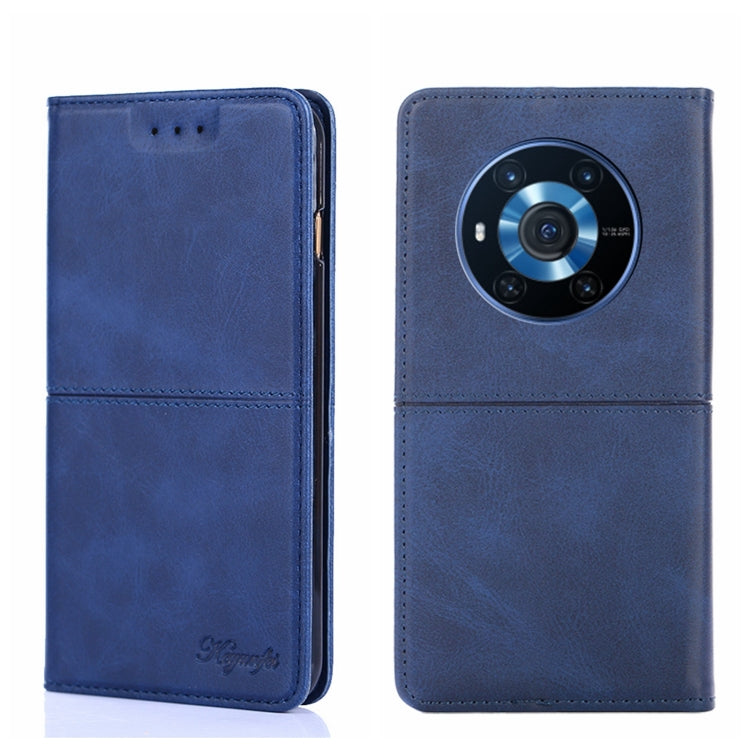 For Honor Magic3 Cow Texture Magnetic Horizontal Flip Leather Phone Case