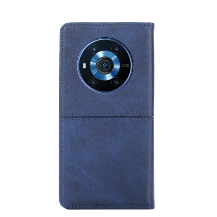 For Honor Magic3 Cow Texture Magnetic Horizontal Flip Leather Phone Case