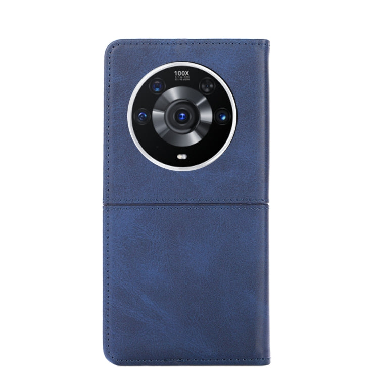 For Honor Magic3 Pro Cow Texture Magnetic Horizontal Flip Leather Phone Case