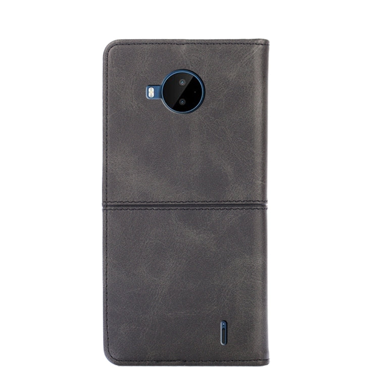For Nokia C20 Plus Cow Texture Magnetic Horizontal Flip Leather Phone Case