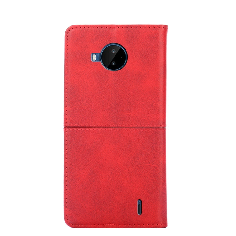 For Nokia C20 Plus Cow Texture Magnetic Horizontal Flip Leather Phone Case