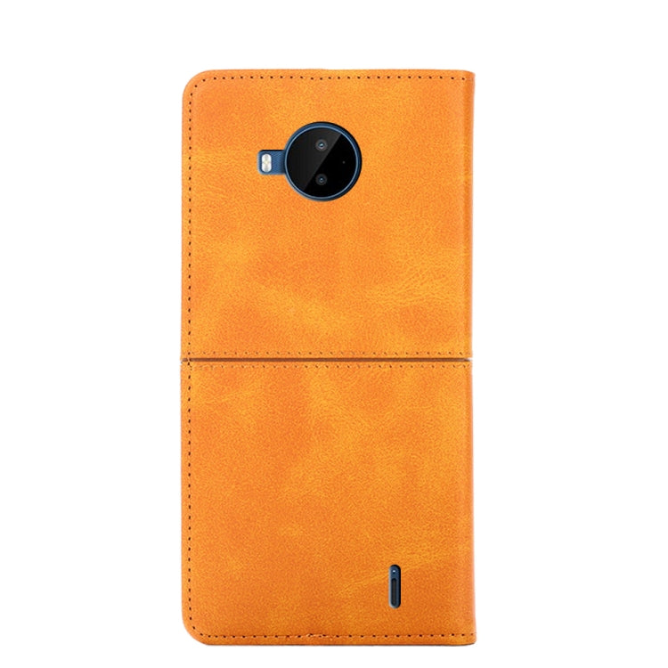 For Nokia C20 Plus Cow Texture Magnetic Horizontal Flip Leather Phone Case