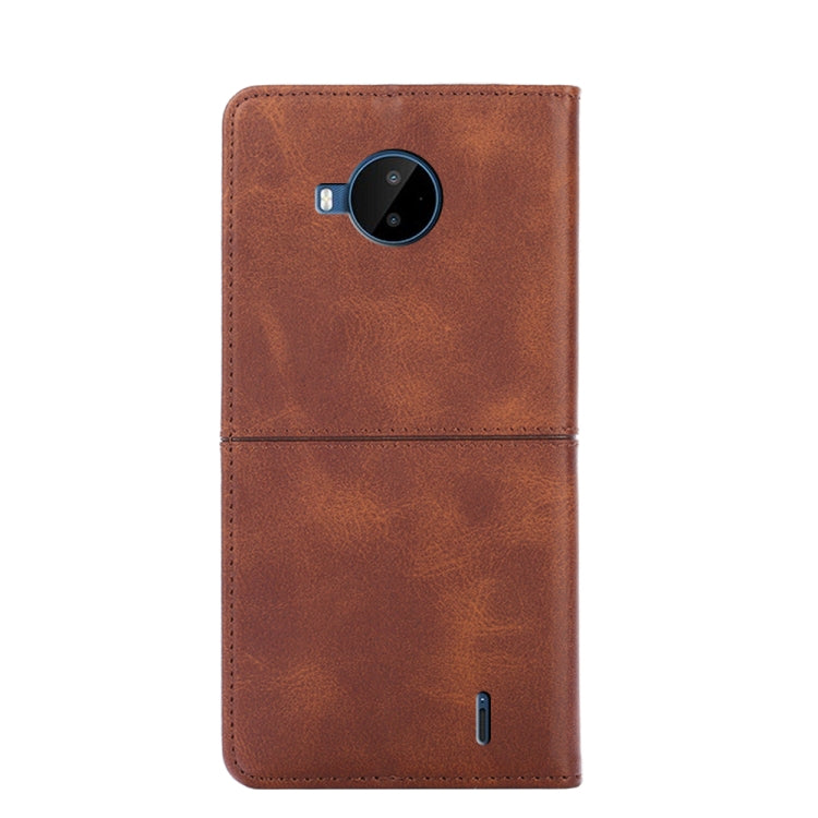 For Nokia C20 Plus Cow Texture Magnetic Horizontal Flip Leather Phone Case