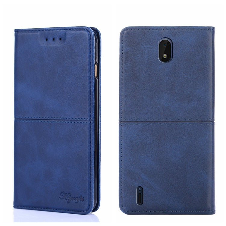 For Nokia C01 Plus/C1 2nd Editon Cow Texture Magnetic Horizontal Flip Leather Phone Case