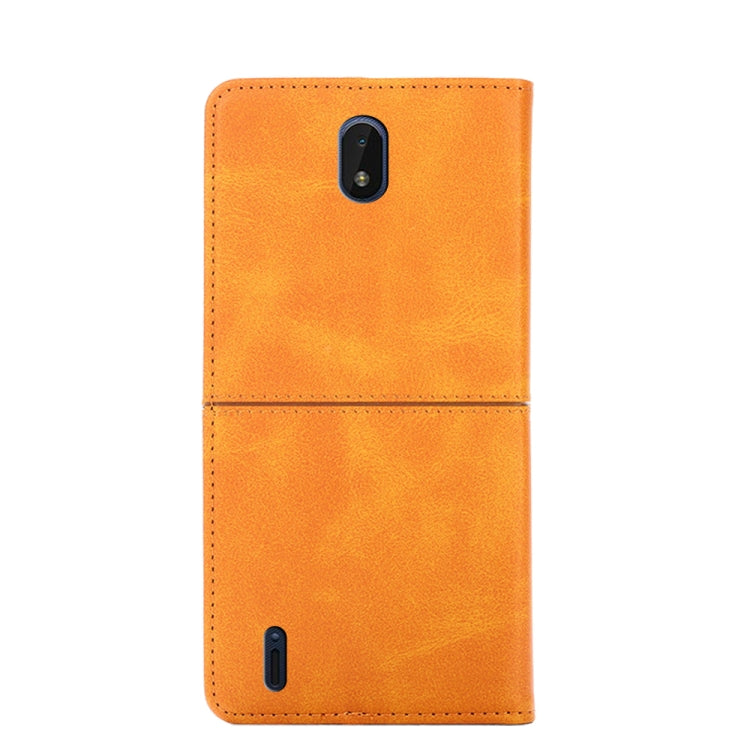 For Nokia C01 Plus/C1 2nd Editon Cow Texture Magnetic Horizontal Flip Leather Phone Case