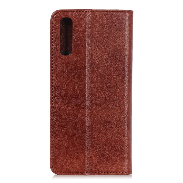 For OPPO Find X2 Pro Magnetic Crazy Horse Texture Horizontal Flip Leather Case with Holder & Card Slots & Wallet