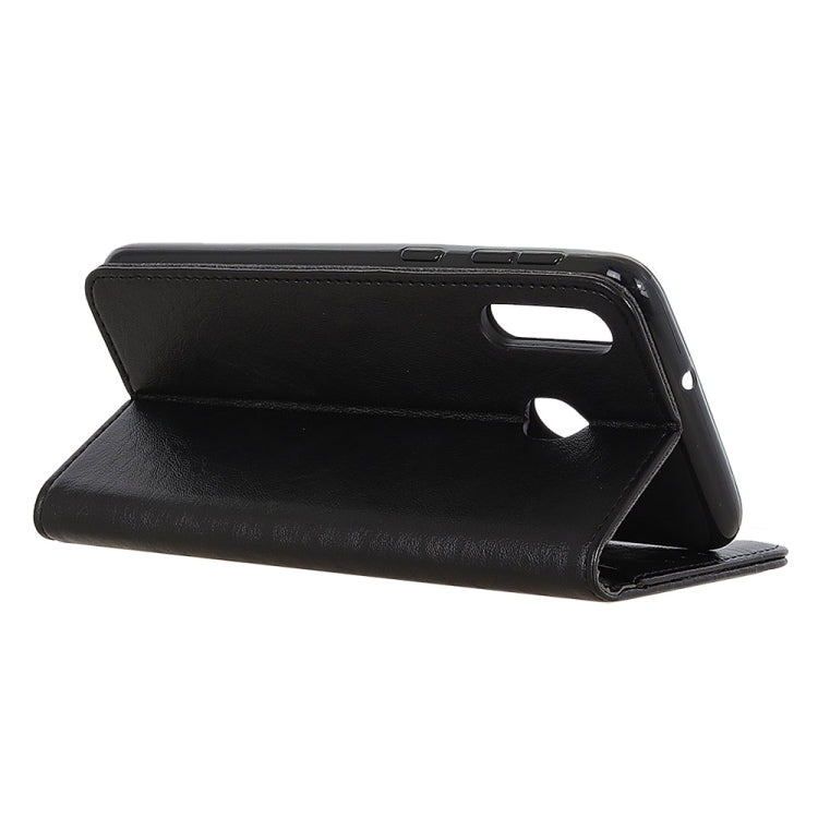 For Huawei P40 Lite E / Y7P Magnetic Crazy Horse Texture Horizontal Flip Leather Case with Holder & Card Slots & Wallet