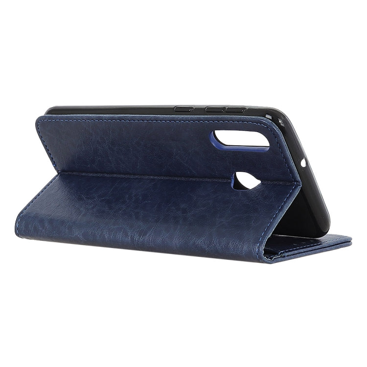 For Huawei P40 Lite E / Y7P Magnetic Crazy Horse Texture Horizontal Flip Leather Case with Holder & Card Slots & Wallet