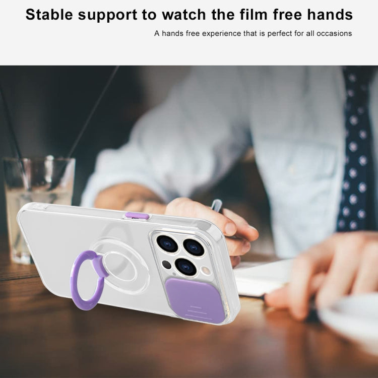 For iPhone 14 Pro Sliding Camera Cover Design TPU Phone Case